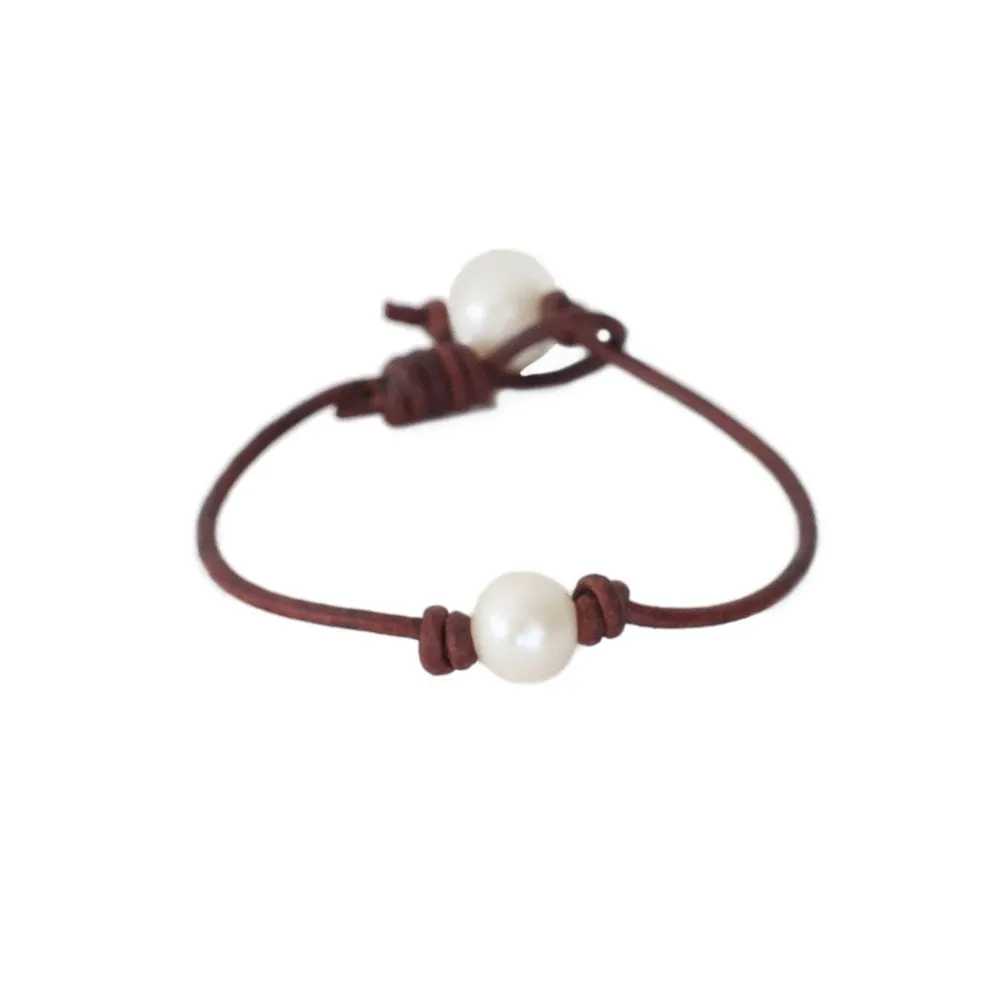 Freshwater Pearl Single Station Bracelet