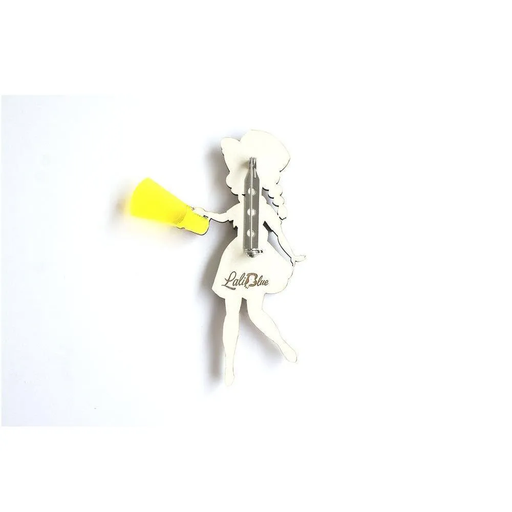Girl Scout Brooch by Laliblue
