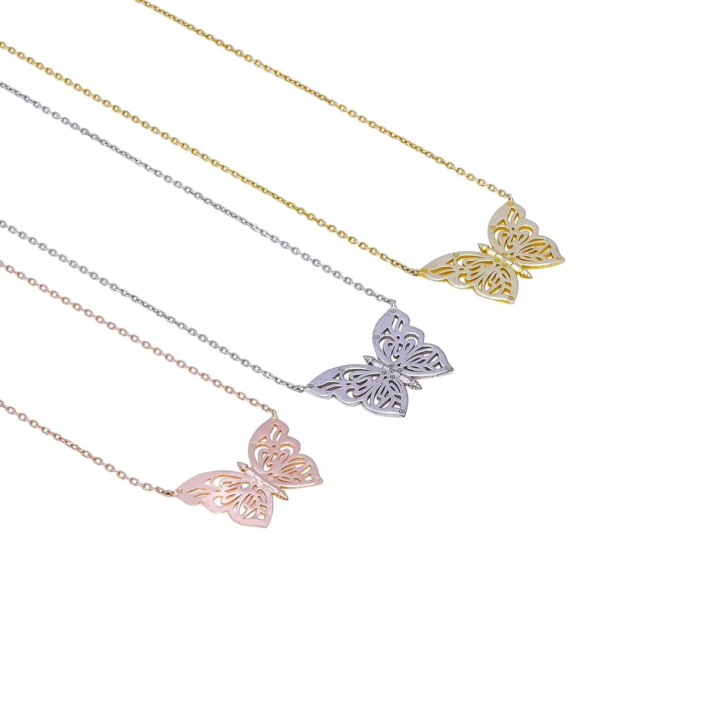 Gold Papillon Necklace