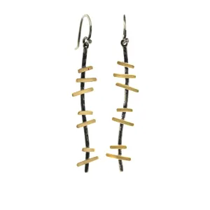 Golden Ladder Earrings
