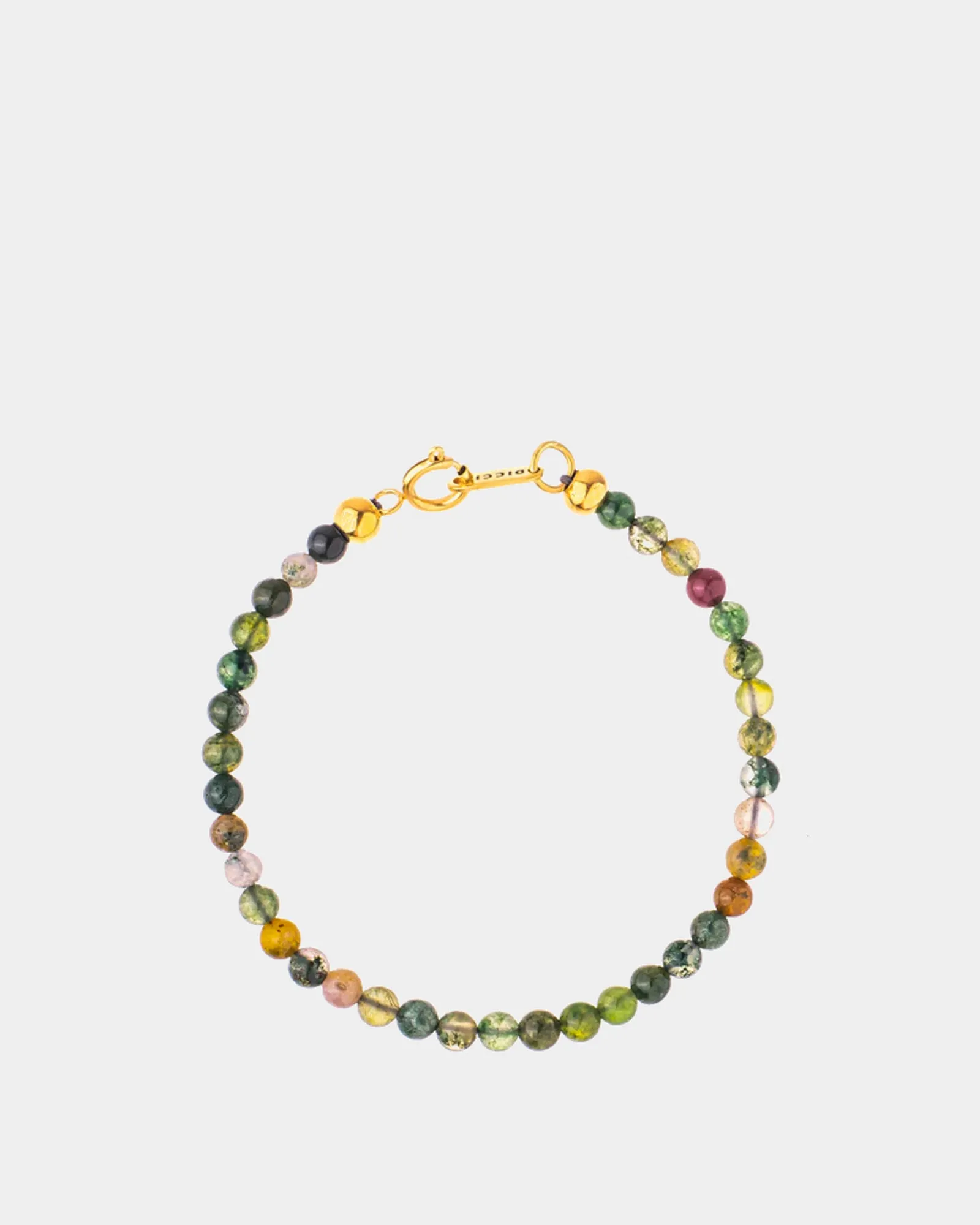 Green Agate Bracelet 4mm