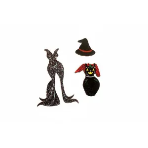 Halloween Pumpkin Outfit Brooches by Laliblue