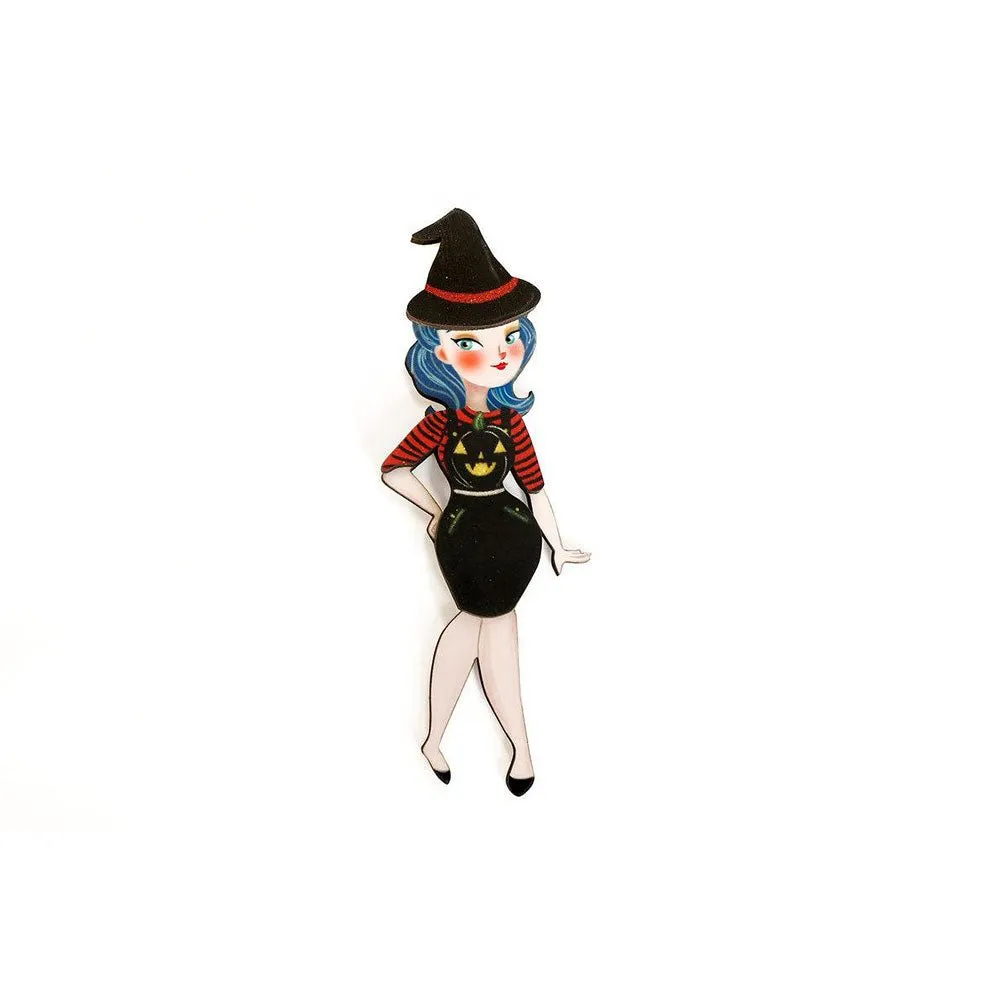 Halloween Pumpkin Outfit Brooches by Laliblue