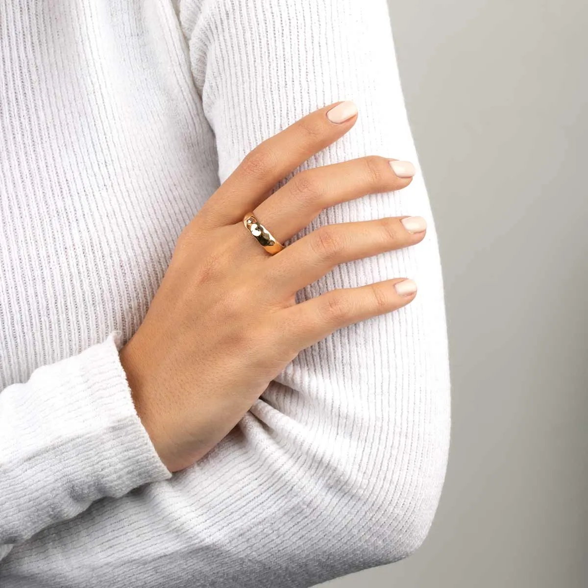 Hammered Ring