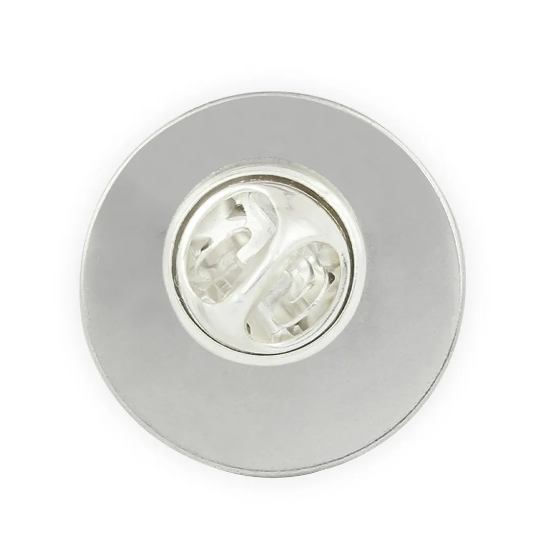Kavove Alphabet 'K' Black Colour Lapel Pin