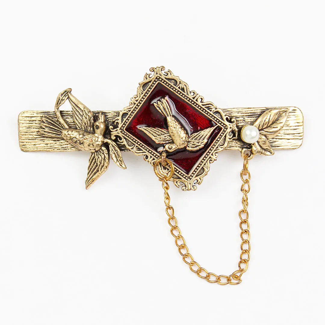 Kavove Regal Raptors Golden Colour Brooch