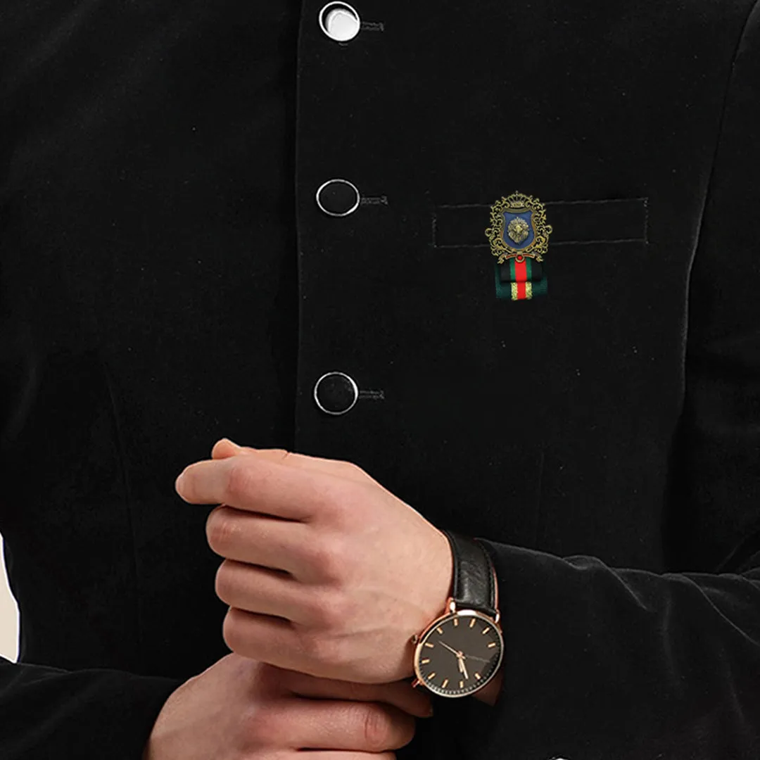 Kavove The Posh Pride Golden Colour Brooch