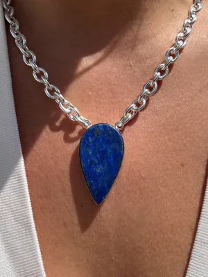 Lapis Lazuli Statement Necklace