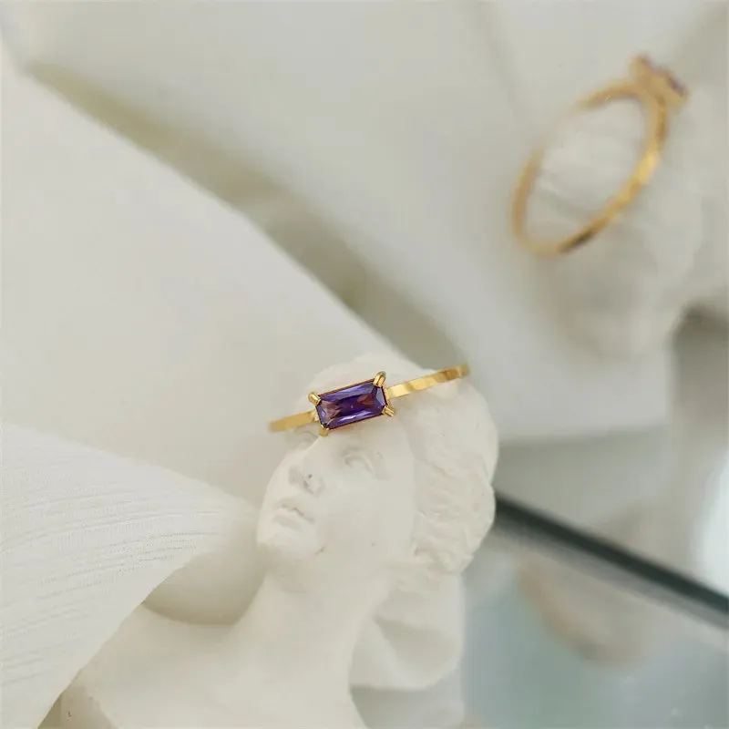 Majestic Zircon Ring