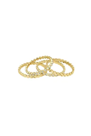 Mini Stackable Ring Set by Gorjana