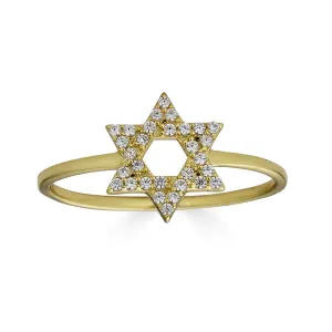 MINI STAR OF DAVID RING