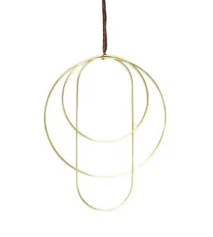 Modern Brass Deco Frame