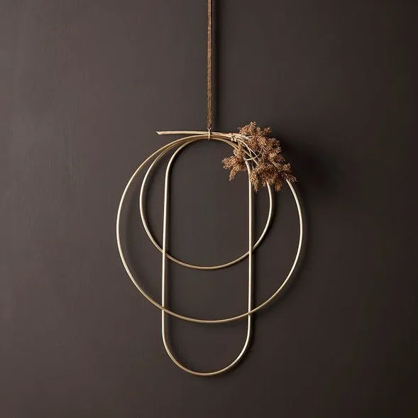 Modern Brass Deco Frame
