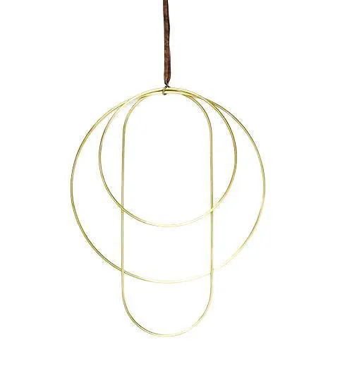 Modern Brass Deco Frame