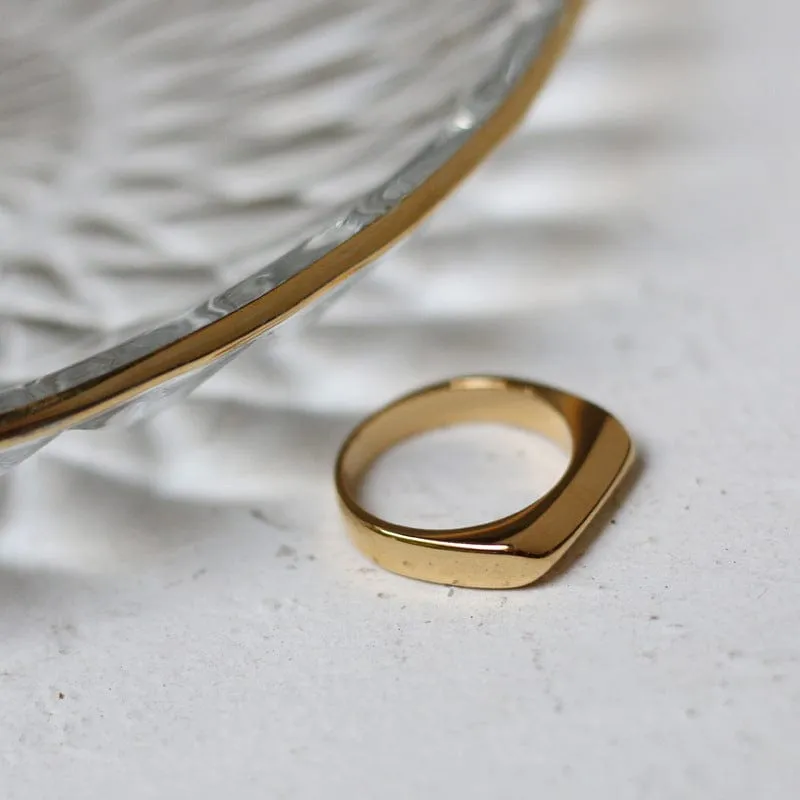 Modern Gold Ring