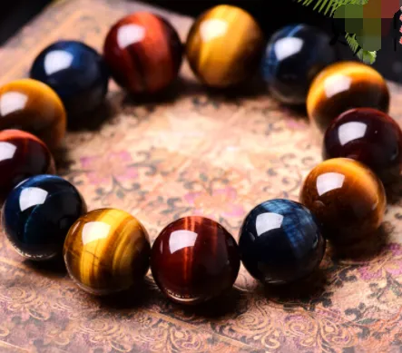 Natural Premium Three-color Tiger's Eye Bracelet