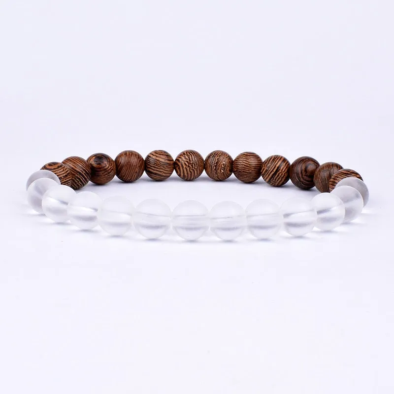 Natural Stone Beaded Bracelet