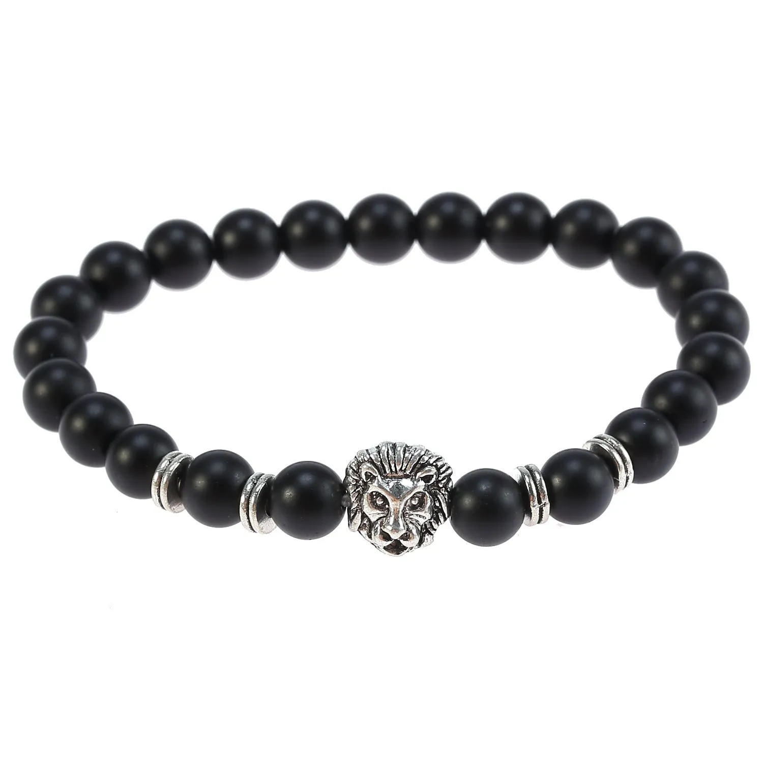 Natural stone fire stone Hand Beaded Bracelets