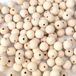 Natural Wooden Beads 18 mm