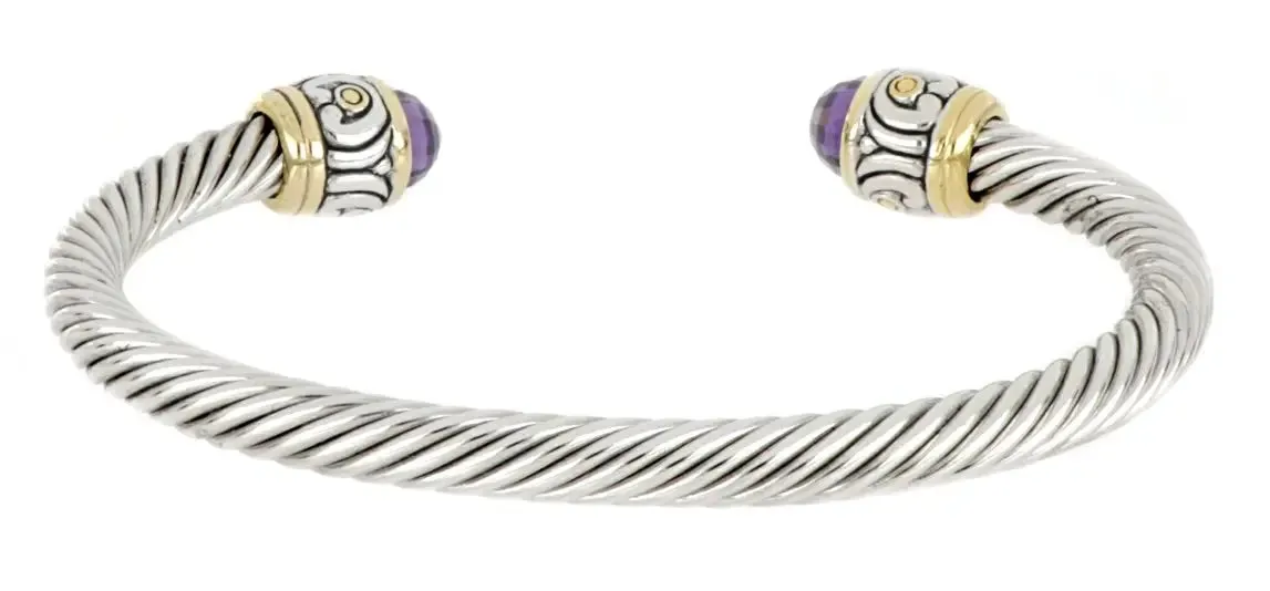 Nouveau Collection - Small Wire Cuff Bracelet