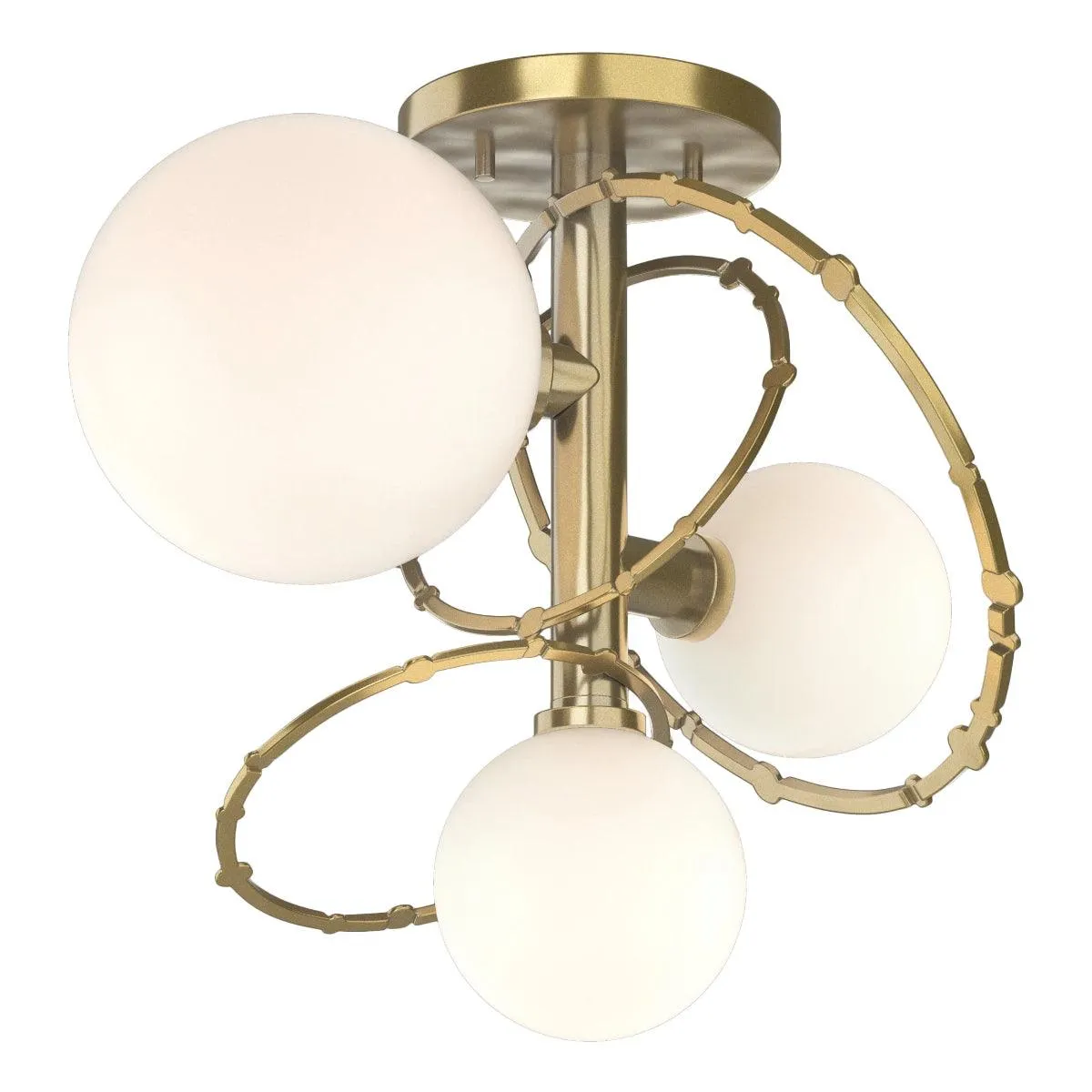 Olympus 12 in. 3 Lights Semi flush Mount Light