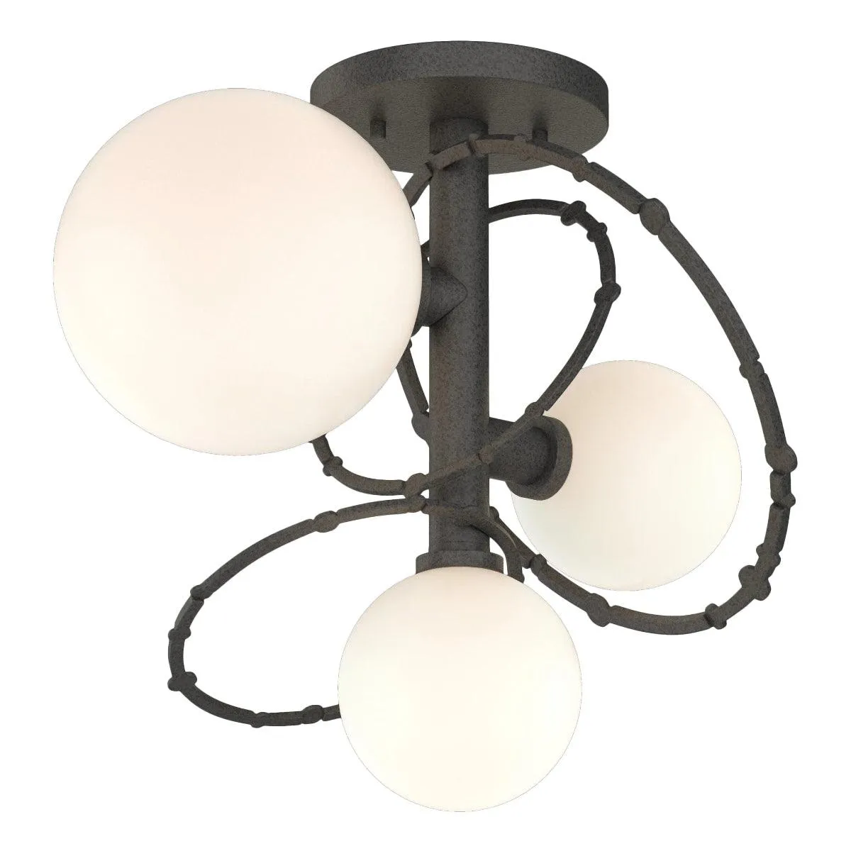 Olympus 12 in. 3 Lights Semi flush Mount Light