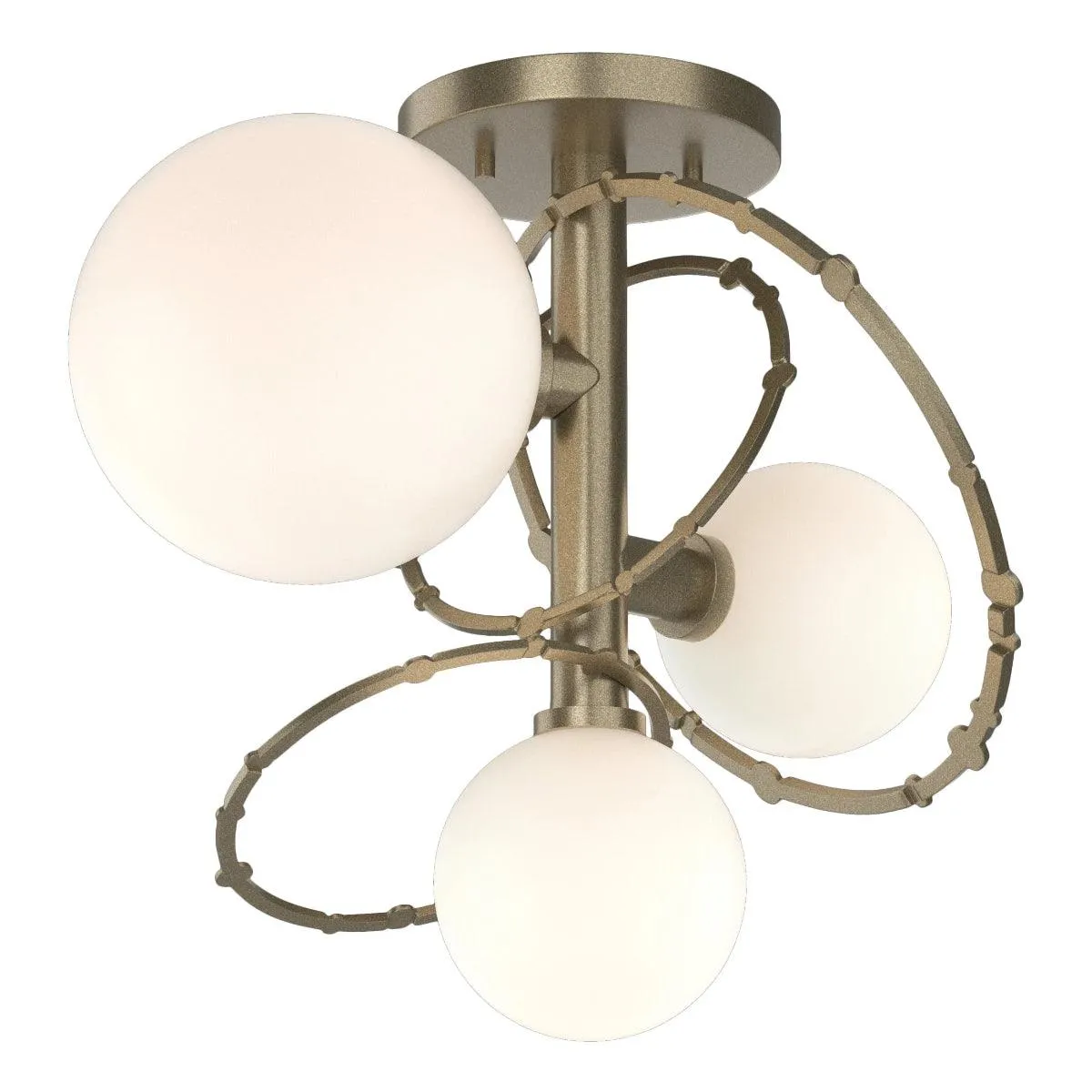 Olympus 12 in. 3 Lights Semi flush Mount Light