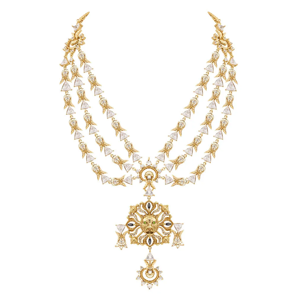 Panthera Imperialis Layered Necklace