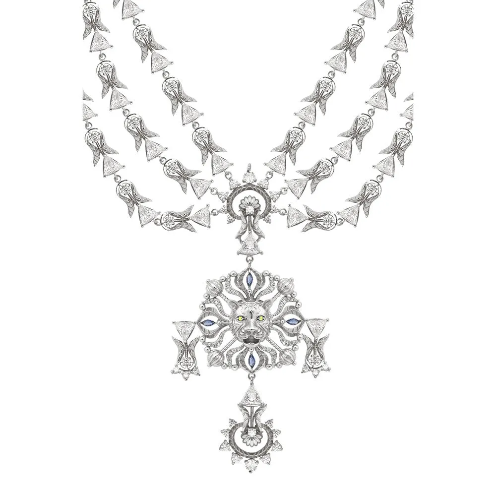 Panthera Imperialis Layered Necklace