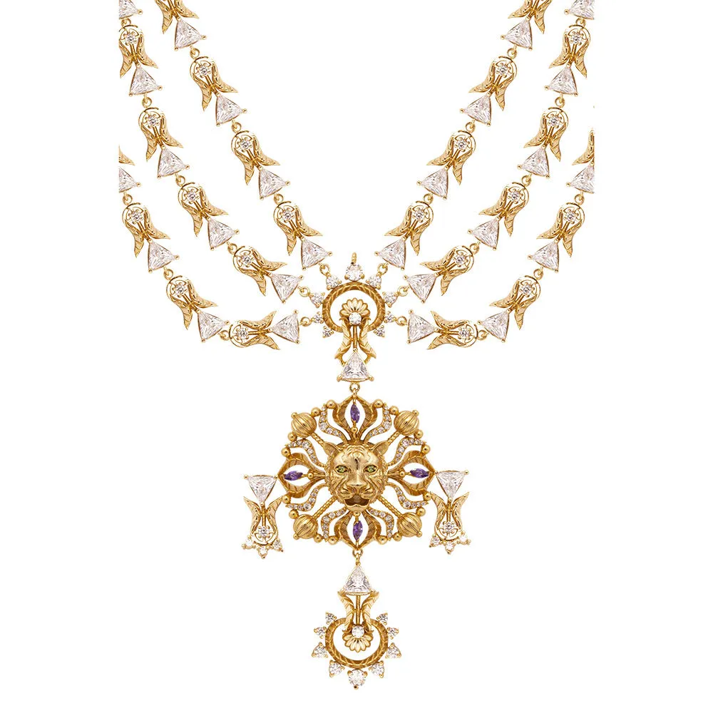 Panthera Imperialis Layered Necklace