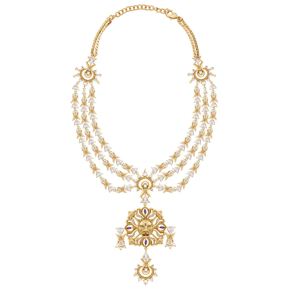 Panthera Imperialis Layered Necklace