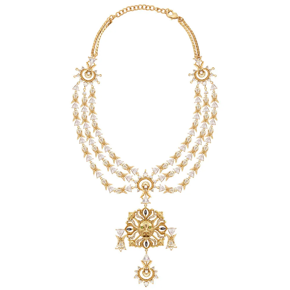 Panthera Imperialis Layered Necklace