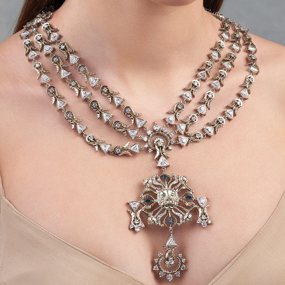 Panthera Imperialis Layered Necklace
