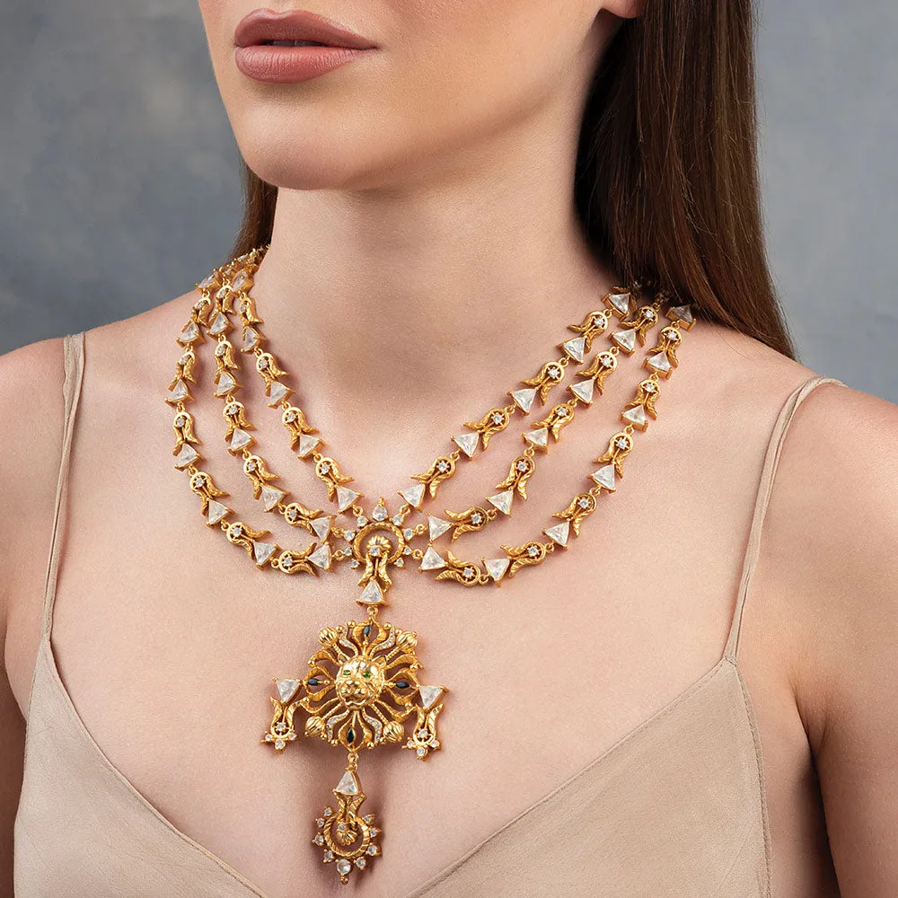 Panthera Imperialis Layered Necklace