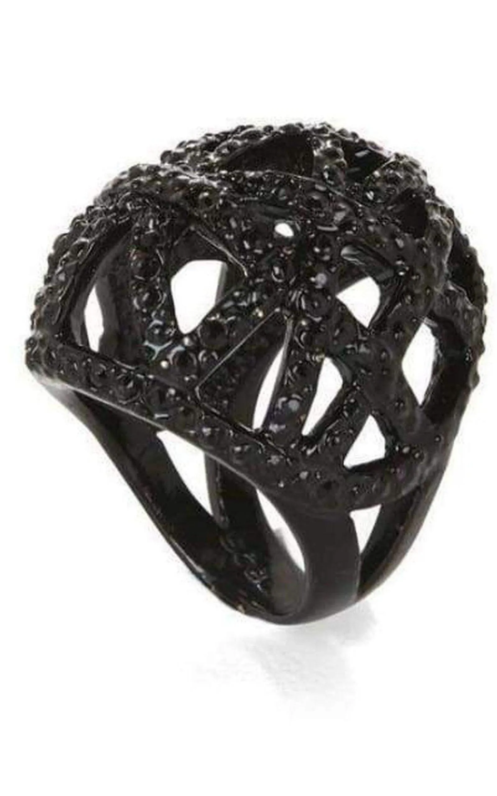 Pave Cage Ring