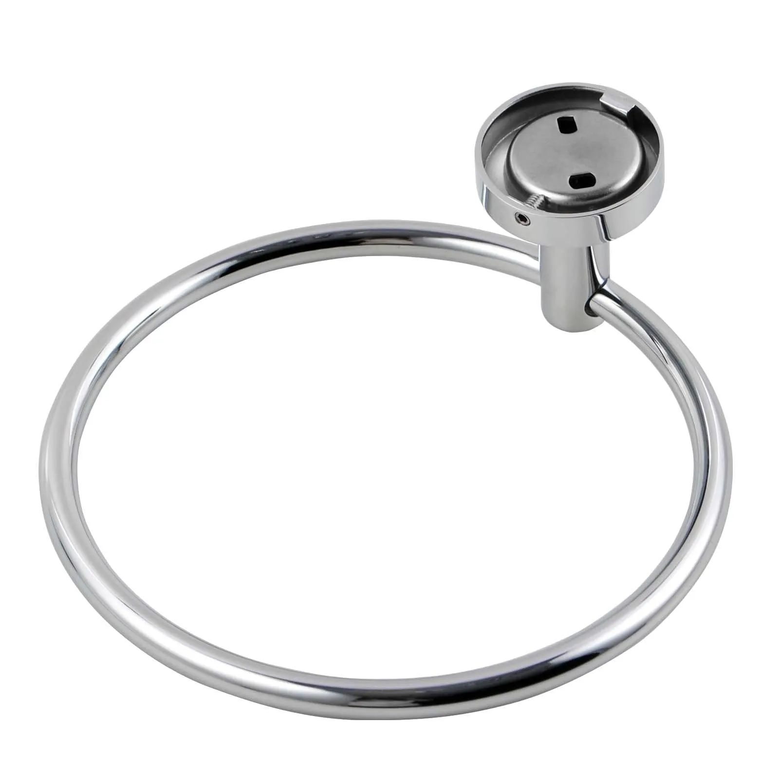 Pentro Chrome Round Wall Mounted Round Hand Towel Ring