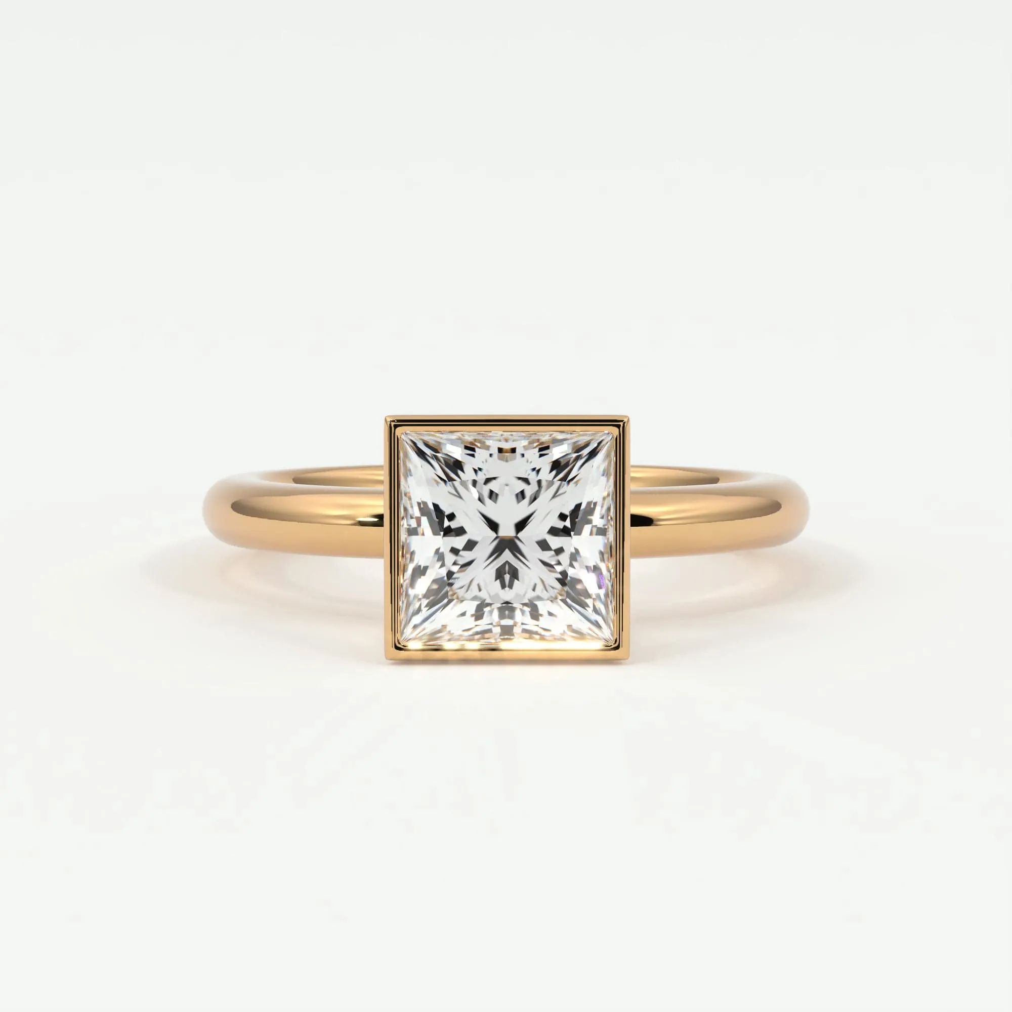 Princess Cut Diamond Engagement Rings