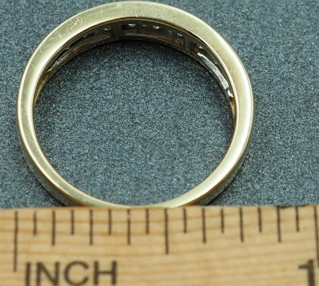"Timeless Love: 10ct Gold Diamond Ring - Valentine's Special!"
