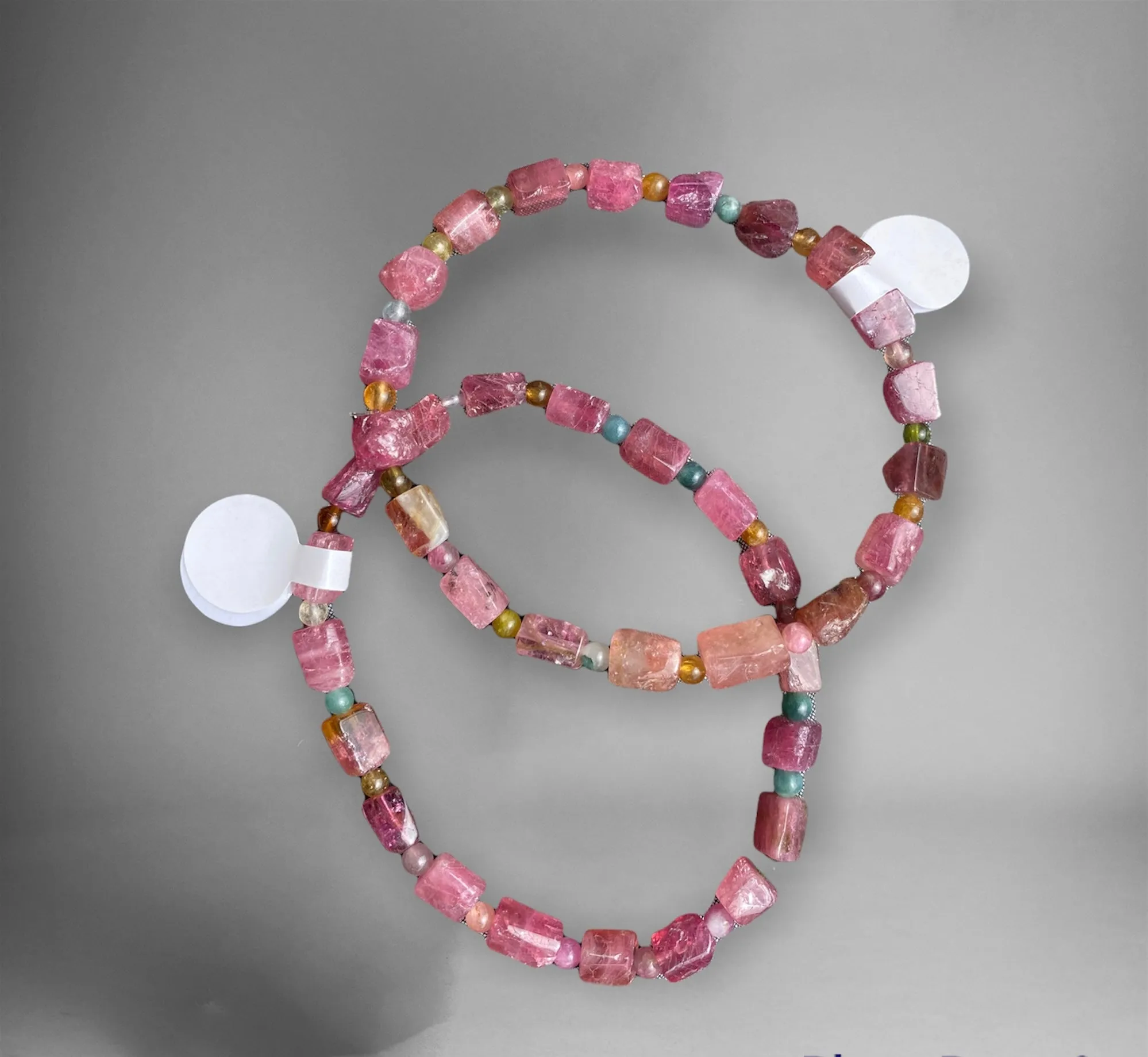 Rainbow Tourmaline Bracelets