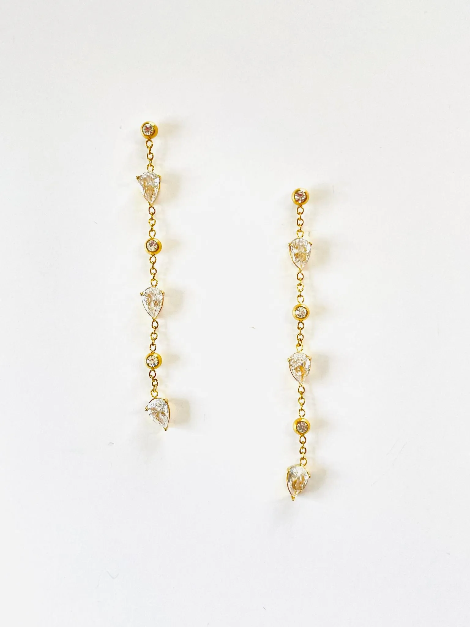 Rhinestone Elegant Earrings {Waterproof}