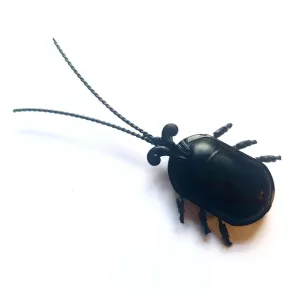 RM French Jet Bug Brooch