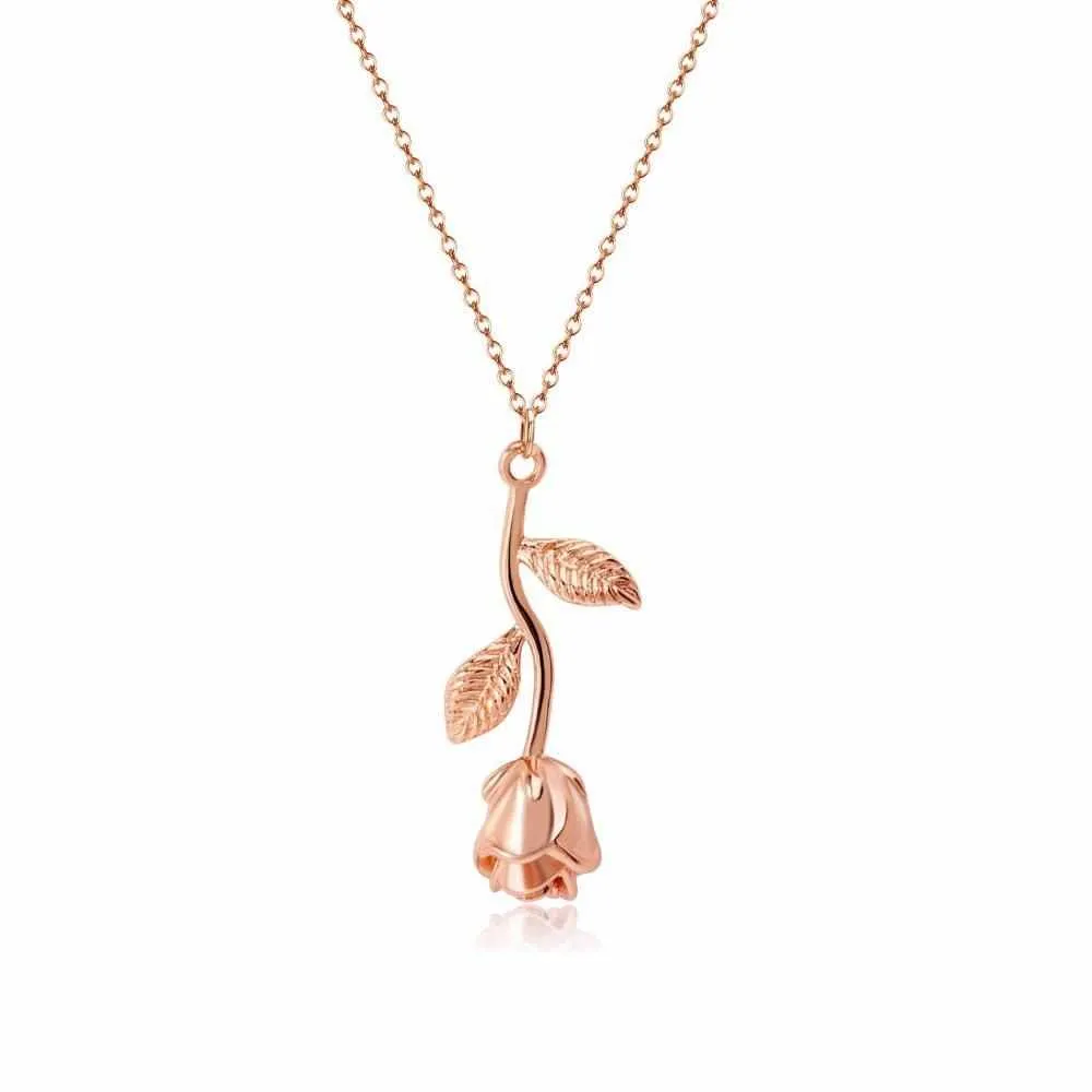 Rose necklace
