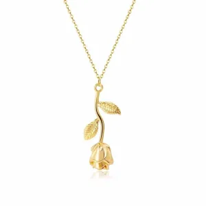 Rose necklace