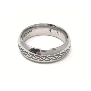 Scott Kay "Native" Cobalt Mens Wedding Band sz 9 1/4