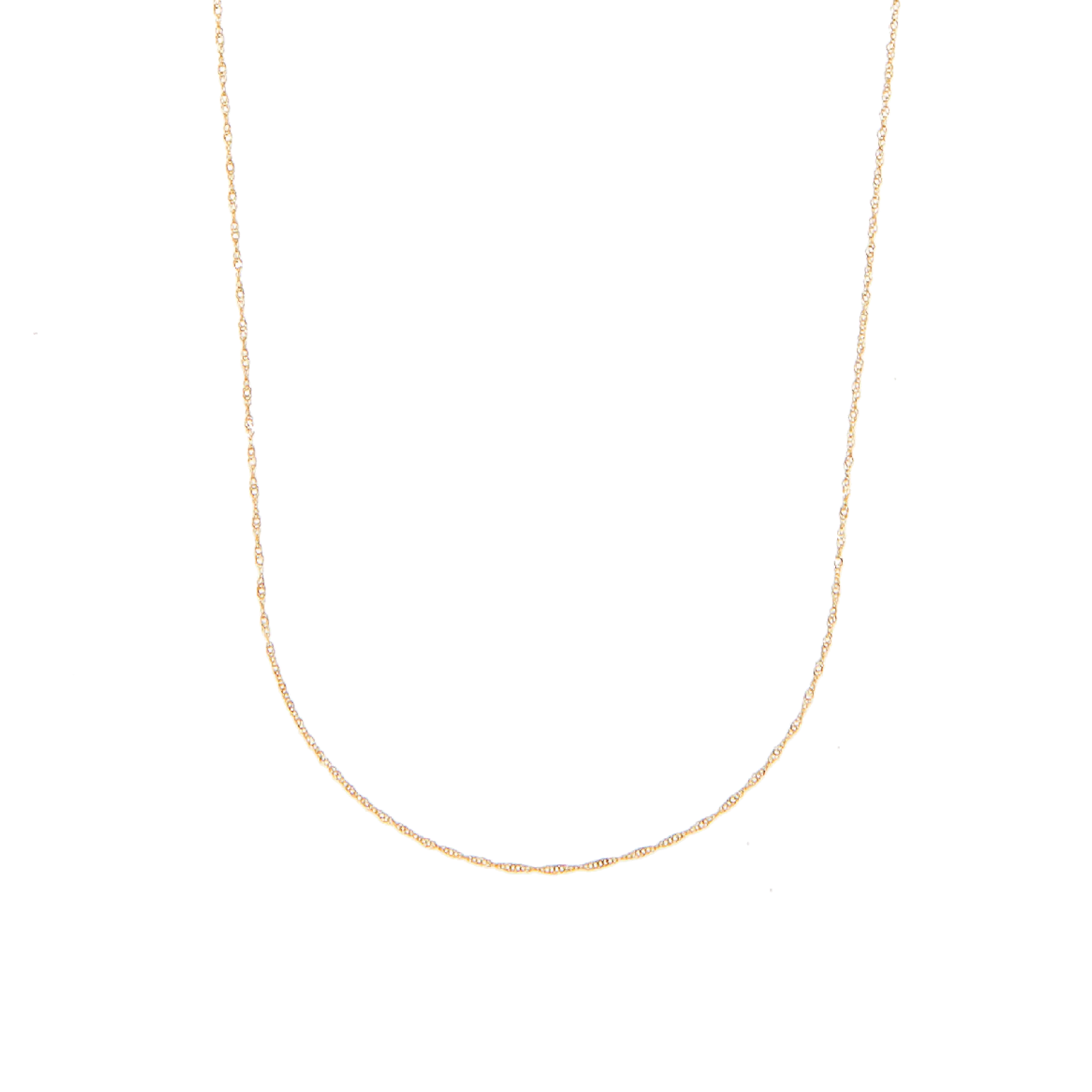 Screw chain necklace