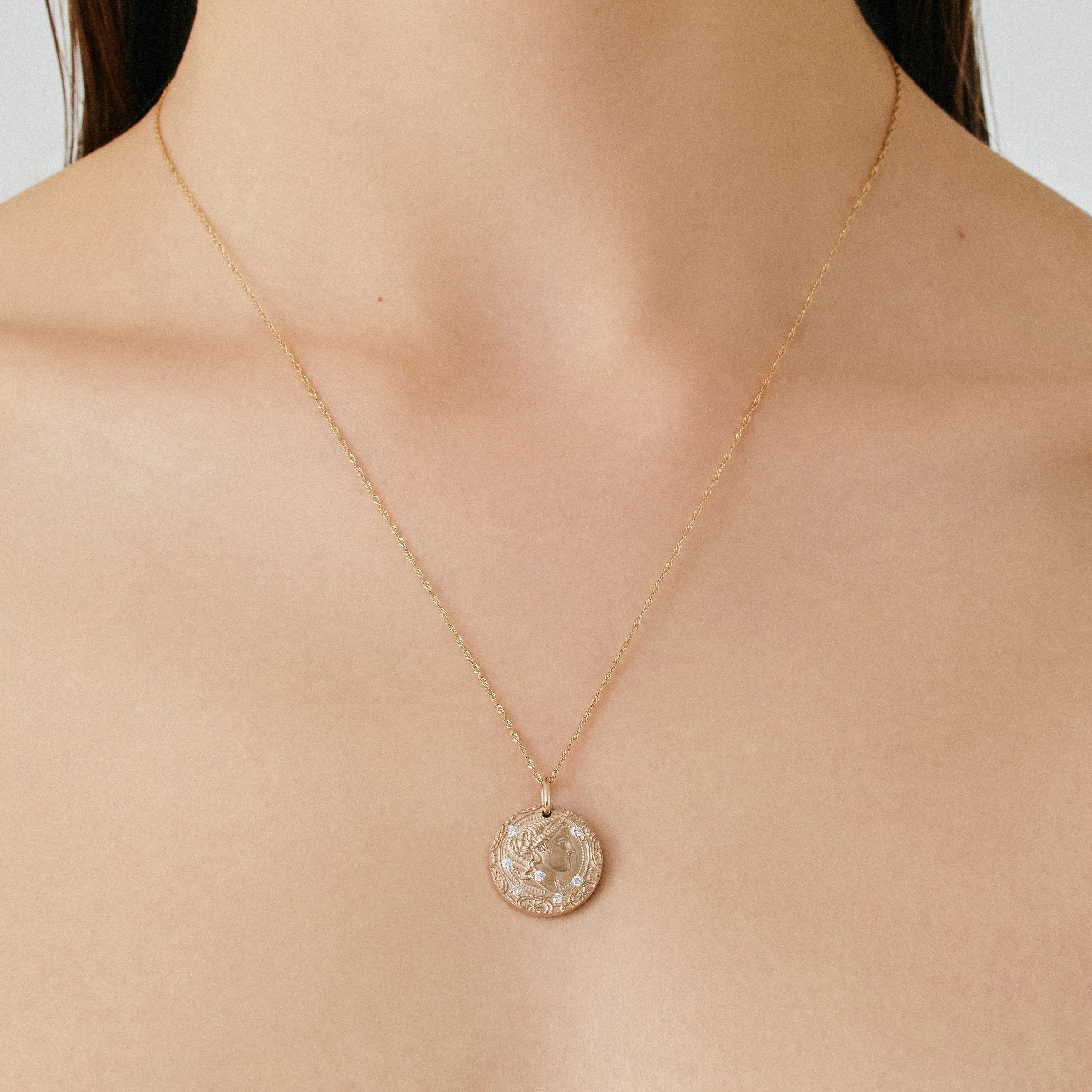 Screw chain necklace