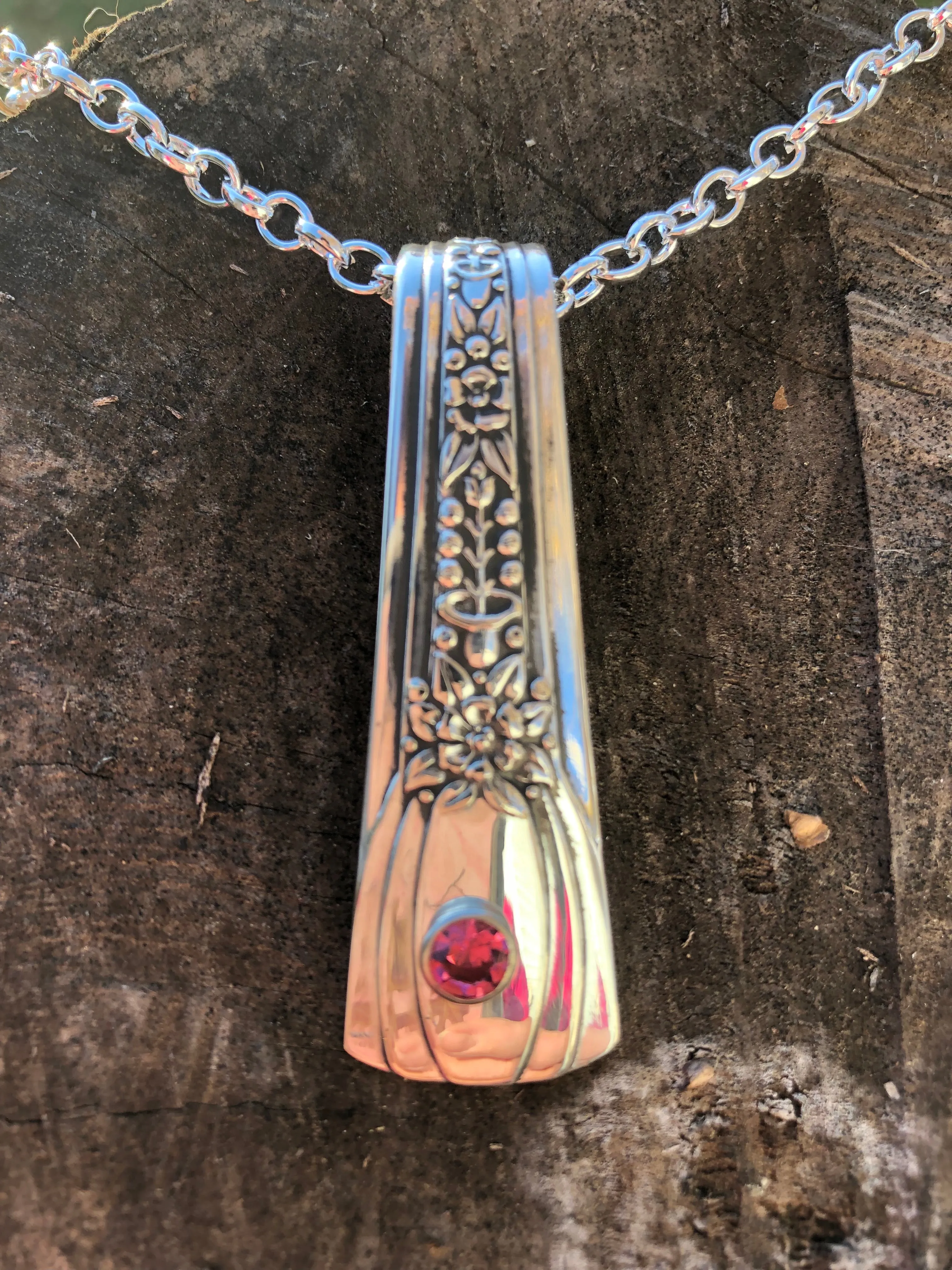 Silverware Necklace