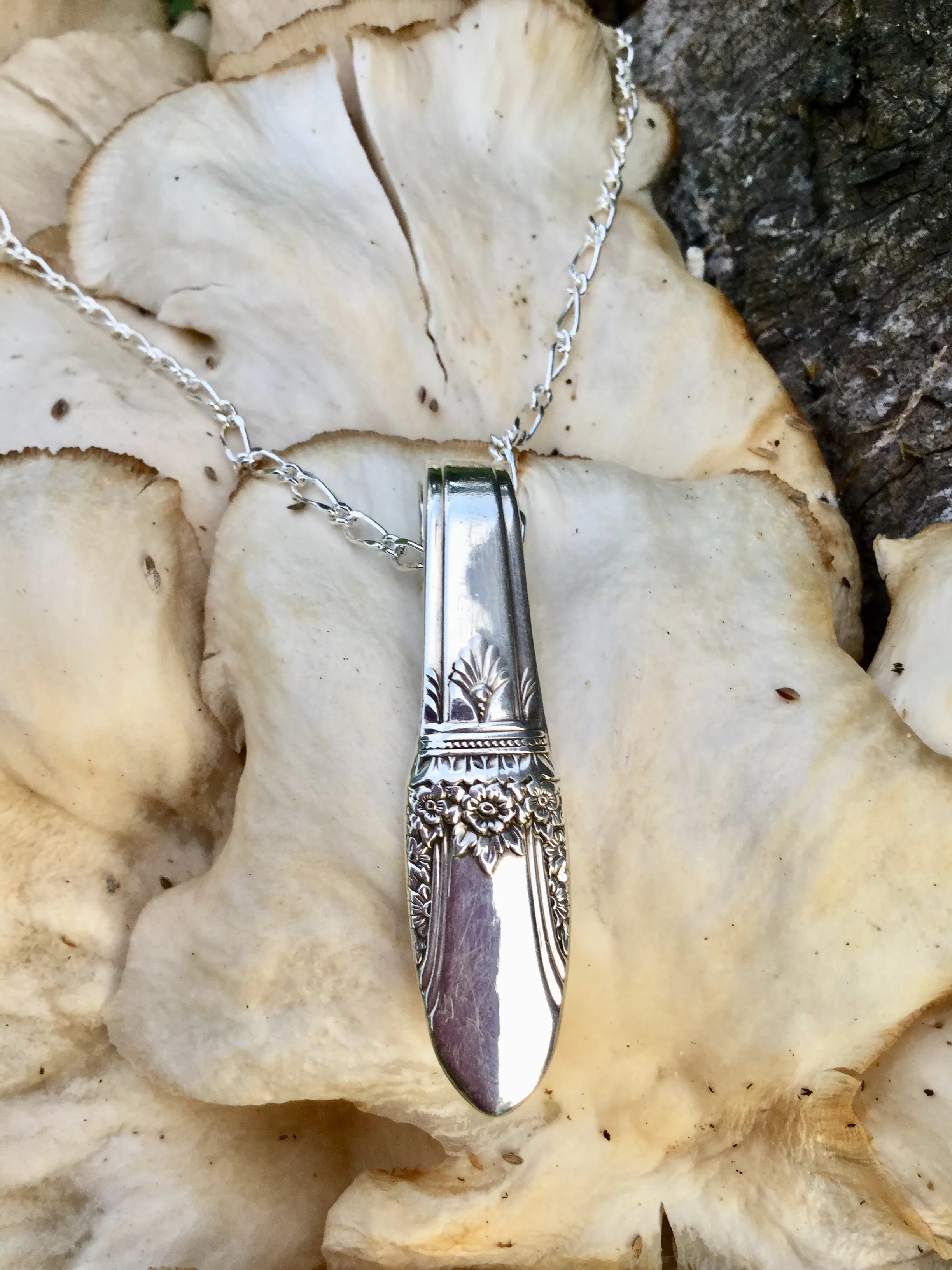 Silverware Necklace