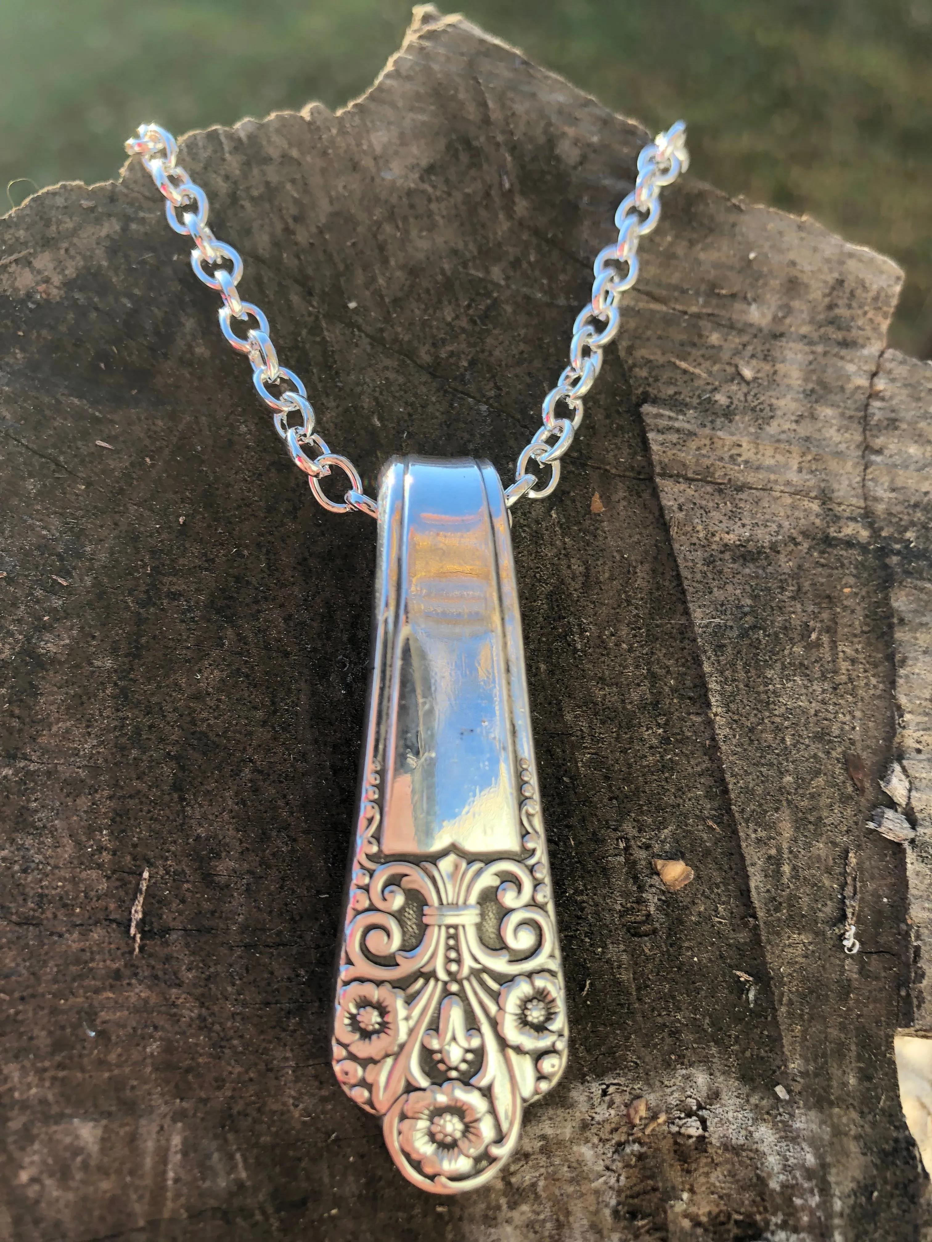 Silverware Necklace