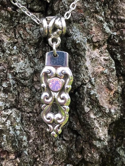 Silverware Necklace